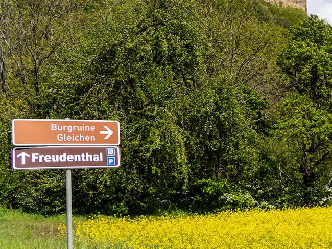 Burg Gleichen in Thüringen