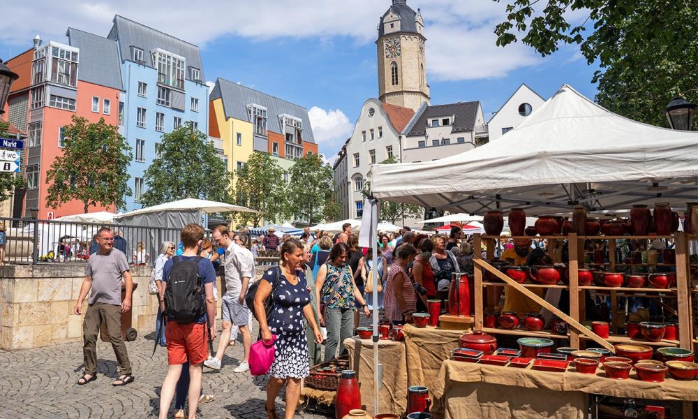 Töpfermarkt in Jena