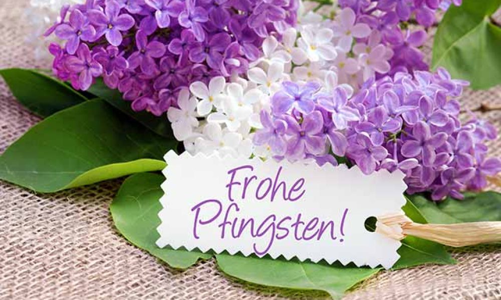 Frohe Pfingsten