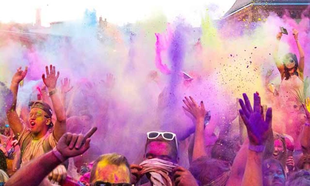 Holi Farben und Feste in Thüringen