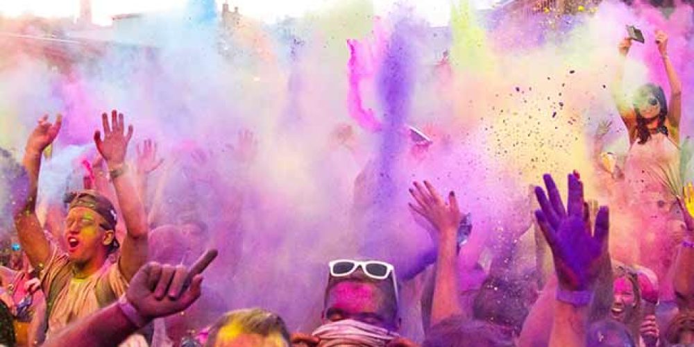 Holi Farben und Feste in Thüringen