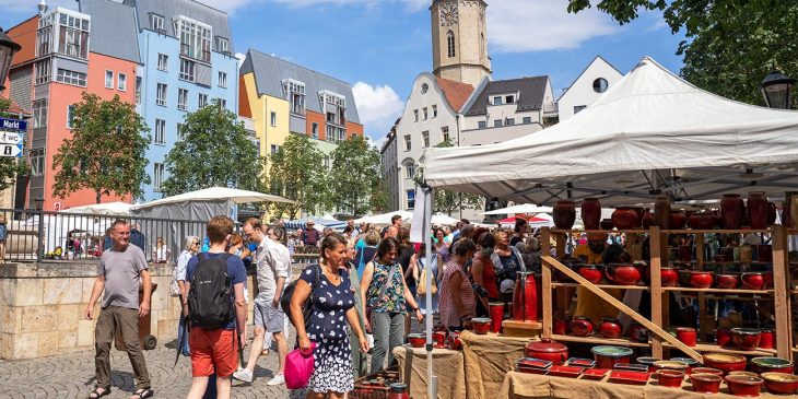 Töpfermarkt in Jena