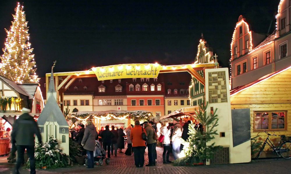 Weihnachtsmarkt in Weimar