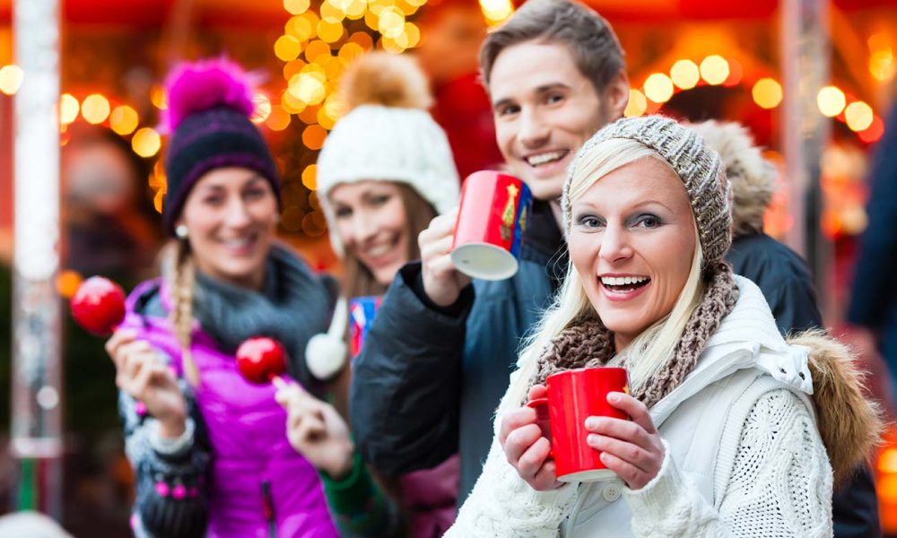 Weihnachten mit Freunden