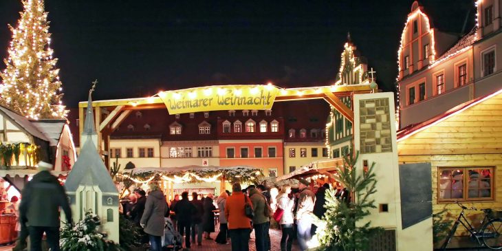 Weihnachtsmarkt in Weimar